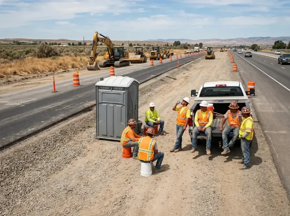highway-road-construction-crew-007 — frequently asked questions, Porta Potty and Restroom Rentals in Tysons, VA